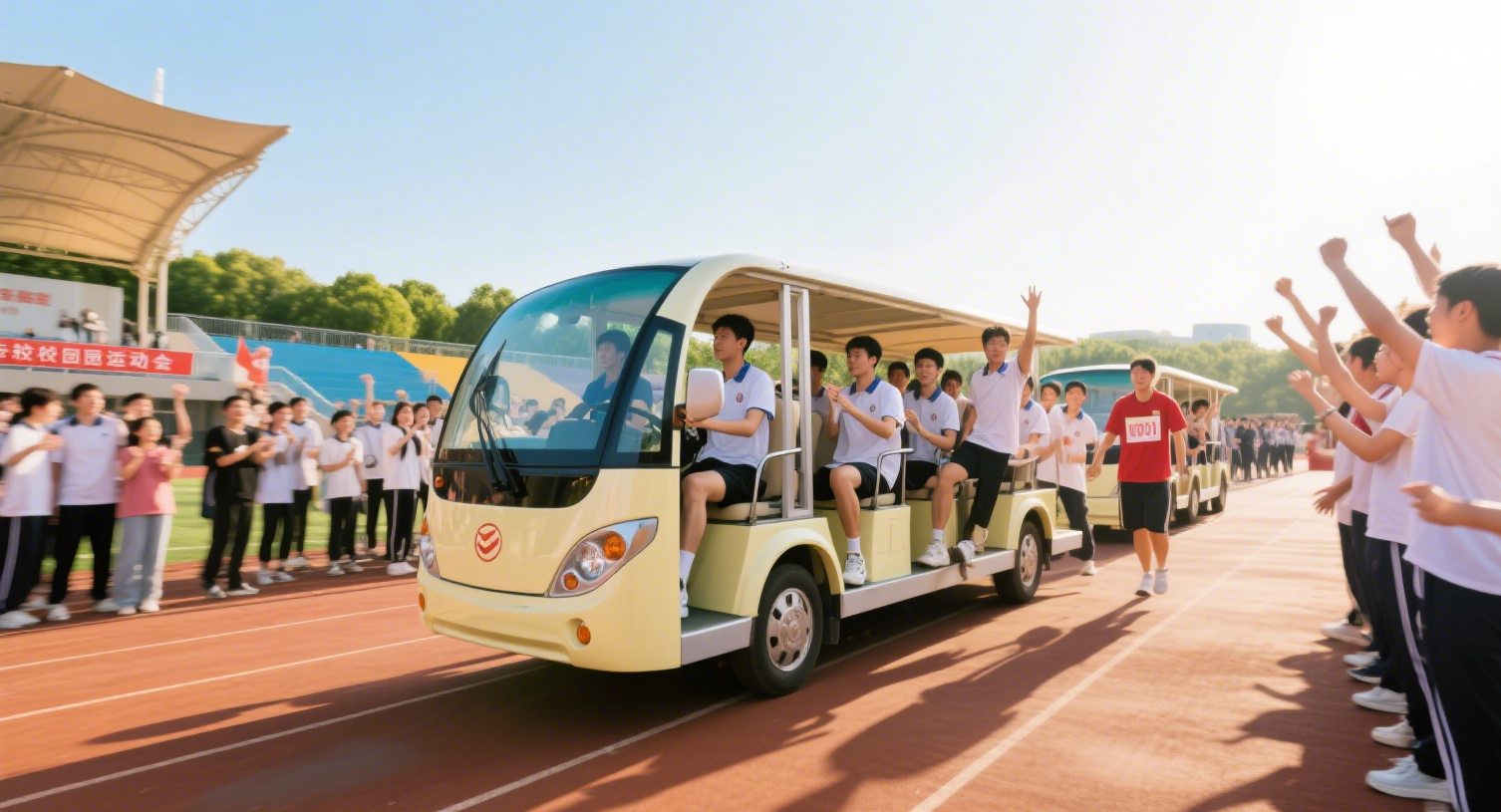 电动观光车：校园里的灵动风景线，租赁购买各有妙处